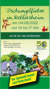 Spielmobil "Dschungelfieber in Rettersheim" @ Rettersheim - Bocksberghalle