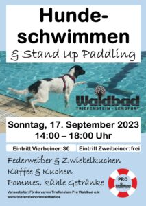 Hundeschwimmen im Waldbad @ Waldbad Lengfurt
